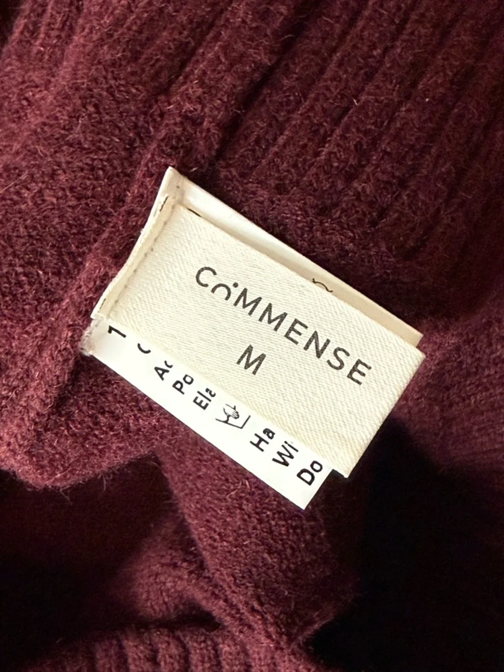 Commense Burgundy Velvet Bow Sweater Cropped Lantern Sleeve Coquette Romantic M - Picture 8 of 15